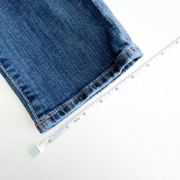 Lucky Brand Women's Jeans Swirl Sweet'N Straight Dragon Alley Blue Size 0 / 25 - Picture 5 of 12